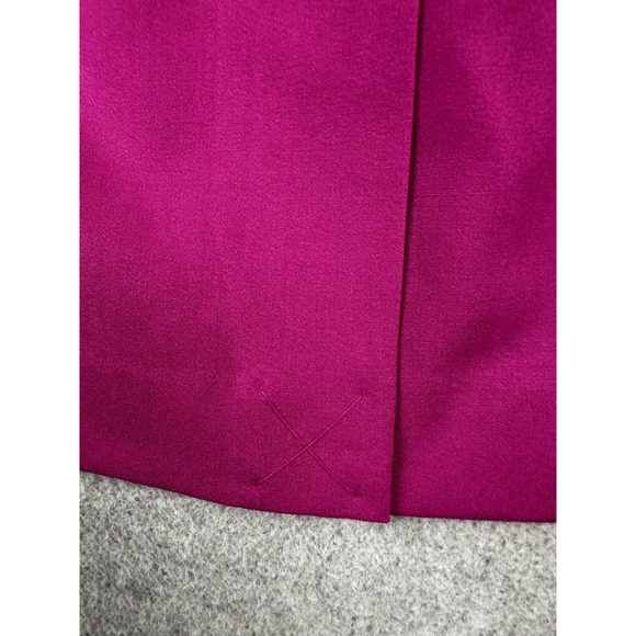 Calvin Klein Skirt Womens 10 Pink Fuchsia Pencil Lined Career Office Stretch - Picture 6 of 8